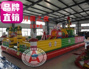 供应儿童充气城堡 月圆之夜 游乐气垫 中型蹦蹦床 儿童乐园 充气玩具