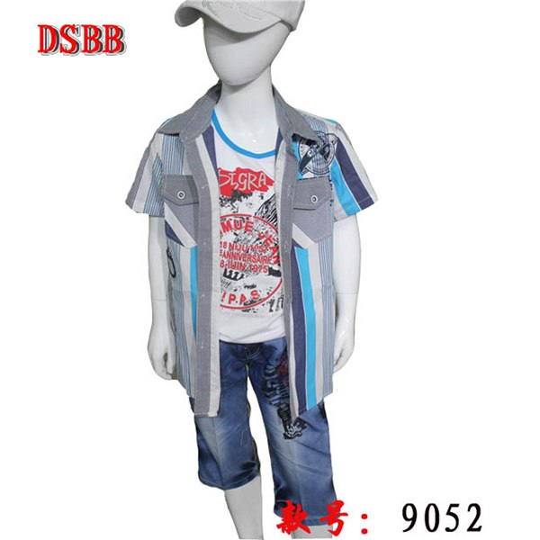 DSBB品牌童装夏装新款男童套装