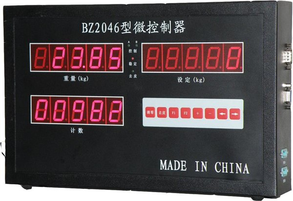 供应厂家直销BZ2046水泥包装机称重控制显示器