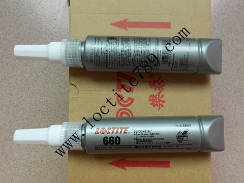 乐泰660修复胶,灰色膏状轴承固持胶水