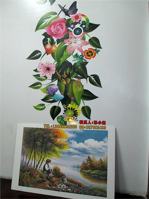 墙体彩绘-墙面彩绘机-手绘墙画-手绘墙价格-喷绘机价格