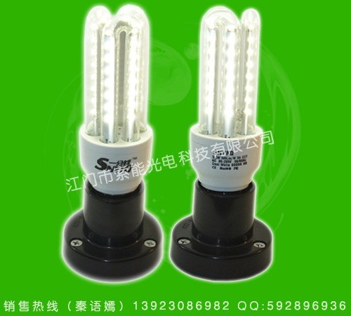 供应索能绿白台灯光源LED节能灯泡