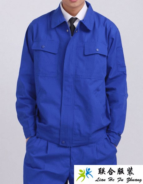 供应广州冬装工作服纯棉工作服冬装工衣长袖防寒工服