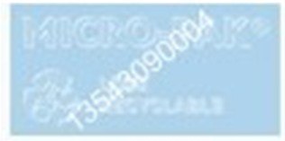 供应浅蓝色MICRO-PAK防霉片邁可達克霉能出口霉必清防霉纸防霉标签