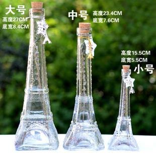 供应埃菲尔铁塔瓶 埃菲尔铁塔瓶模型/ 铁塔瓶供应商 货优价廉