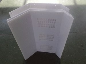 供应提供机器PC挡板雕刻折弯加工