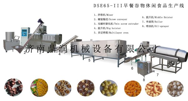 供应玉米膨化机双螺旋膨化机