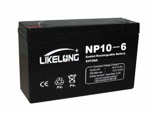 供应儿童电动玩具车专用6V10电池