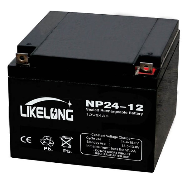 供应12V24AH消防UPS电池