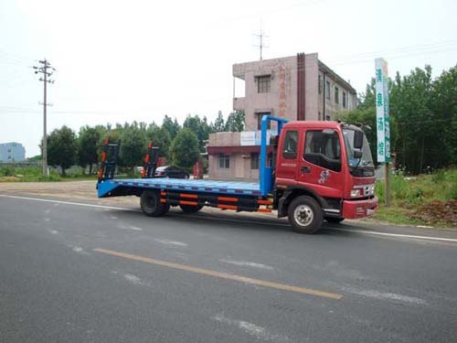 福田单桥平板运输车供应/平板运输车图片