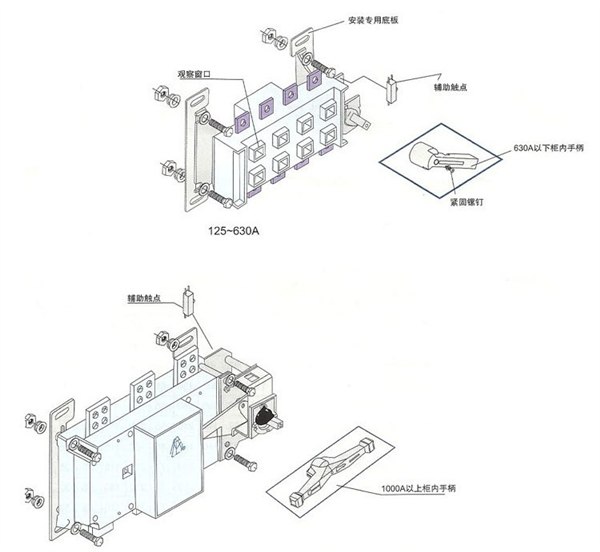 GLZ转换隔离开关/GLZ双投隔离开关厂