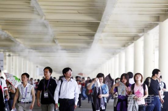 供应北京火车车间喷雾降温装置 喷雾造景设备