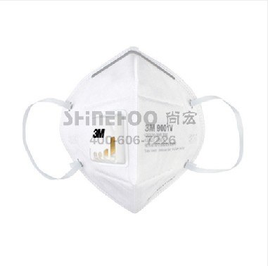 供应3M 9002v 折叠式防尘口罩（头带式）