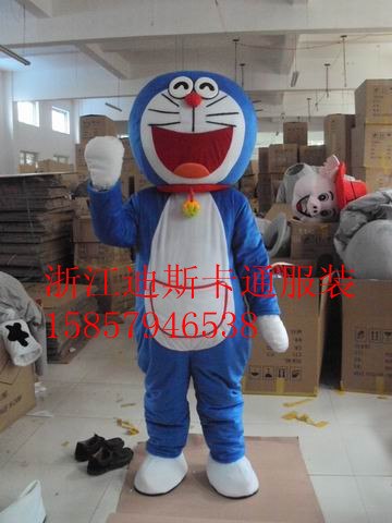 供应机器猫卡通动漫服装 卡通人偶服装 卡通表演服装