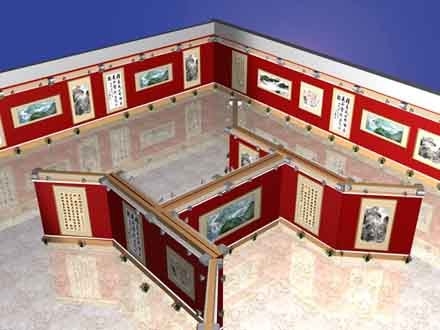 展位搭建 展区设计 兰州博物馆设计【热荐】风采展览公司