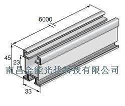 供应铝合金支架型材，屋顶支架铝合金