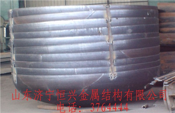 不锈钢【封头】油罐压力罐制作油罐罐盖生产-济宁恒兴钢结构公司