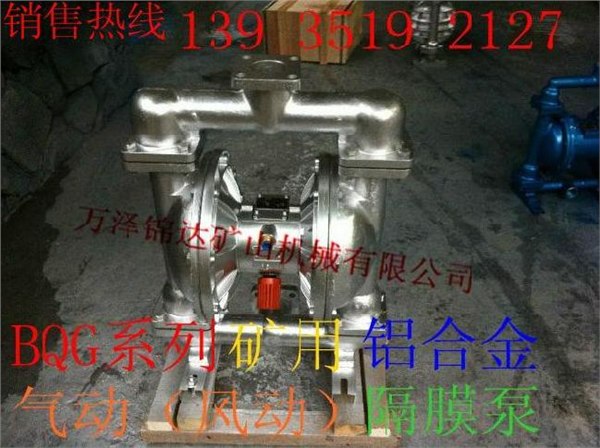供应河北矿用多功能防爆气动风动大流量隔膜泵