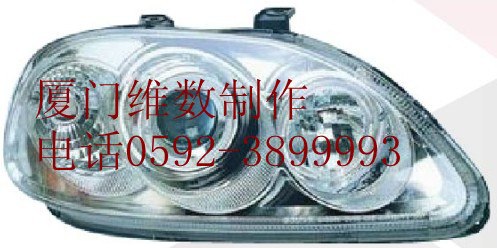 厦门维数车灯塑胶模具