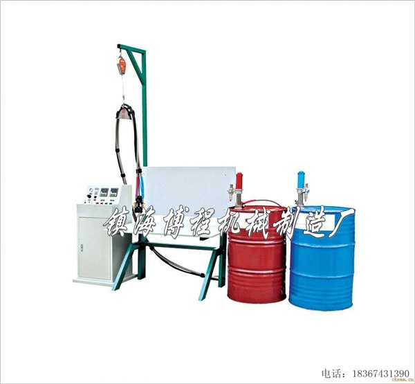 供应太阳能热水器保温填充发泡机