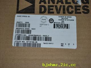 AD8075ARUZ公司的核心业务是销售半导体IC元器件