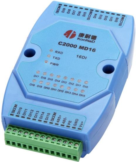 供应康耐德开关量输入模块开关量转RS485采集器
