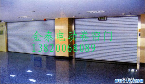 天津静海县抗风卷帘门安装——静海县金泰抗风卷帘门制作