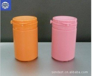木糖醇口香糖瓶，塑料包装瓶，撕拉盖瓶