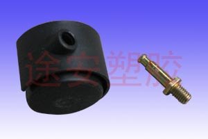 30MM无刹轮配6*20插杆，花盆轮 