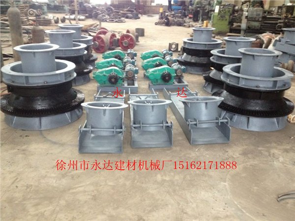供应7台石灰窑布料器出厂/机立窑伞齿轮式布料器