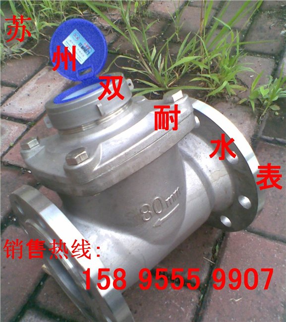供应不锈钢螺翼式法兰水表，不锈钢法兰水表LXLG-150E