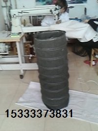 耐磨编织帆布软连接【纯白色帆布材质】