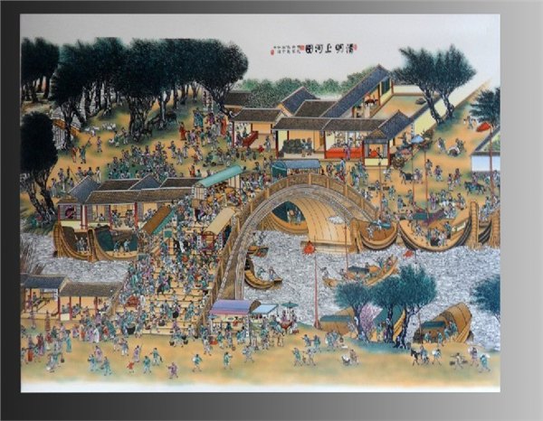 供应家居装饰瓷板画 酒店大厅装饰大型瓷板画批发报价