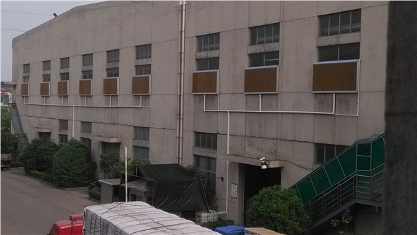 供应湿帘墙（降温水帘）安装实例