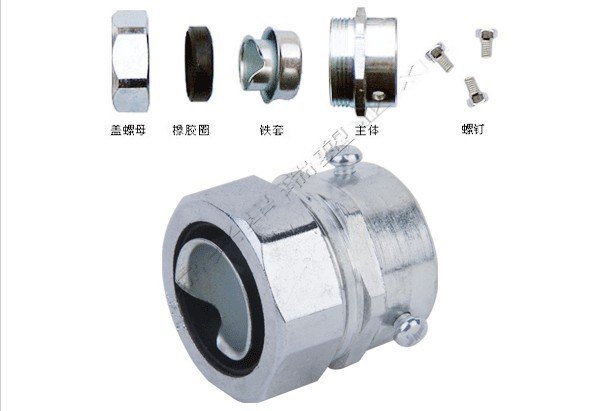 供应DKJ卡套式接头，DKJ接头，卡套式管接头，三柱接头