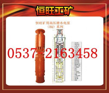 BQW60矿用隔爆型潜水排沙电泵