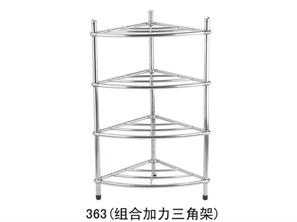 供应辽宁不锈钢三角置物架脸盆架90度转角架