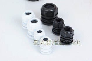 供应尼龙电缆固定头，塑料电缆密封接头，尼龙电缆索头