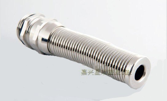 供应防折弯金属电缆接头，防折弯金属葛兰头，防折弯金属固定头