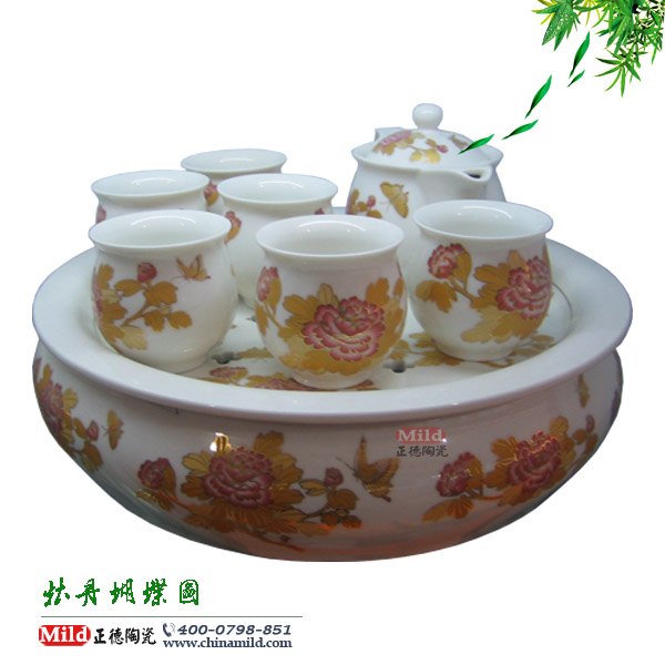 供应乔迁礼品陶瓷茶具 商务礼品陶瓷茶具 