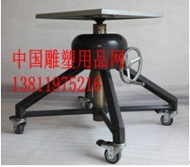 供应DST-600B泥塑制作工具雕塑转台