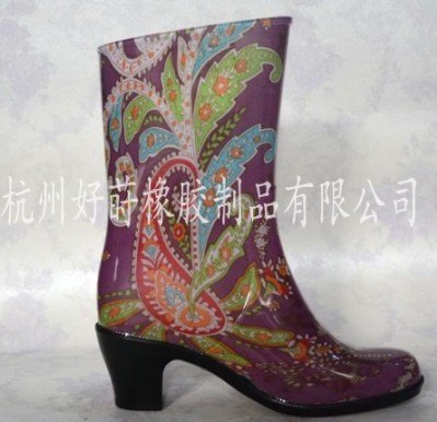 供应高跟女士雨鞋