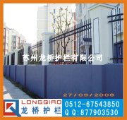 新乡围墙护栏/新乡护栏/新乡静电喷涂钢管护栏/量大价优