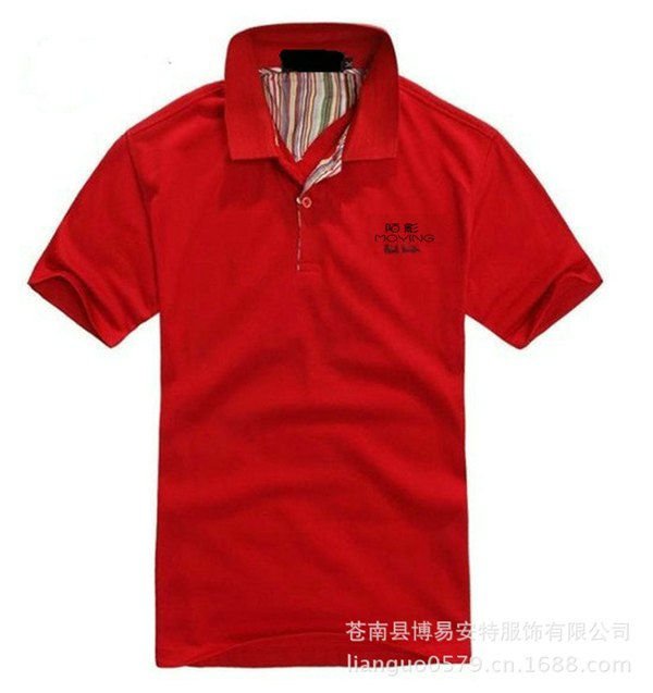 男装短袖T恤 多色珠地网眼布多色POLO衫