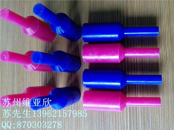 供应耐高温穿孔螺纹孔防锈硅胶手拉塞子