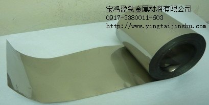 宝鸡盈钛金属供应钽箔，钽带，耐高温钽材料