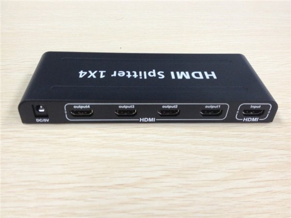 西亚HDMI分配器1x4，1080P，支持全高清、全3D