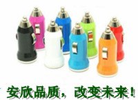 车载充电器，车载USB充电器，彩色苹果车充