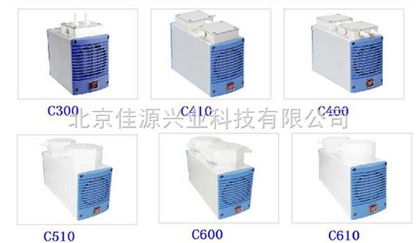 C300，C400，C600德国Chemvak防腐蚀隔膜真空泵