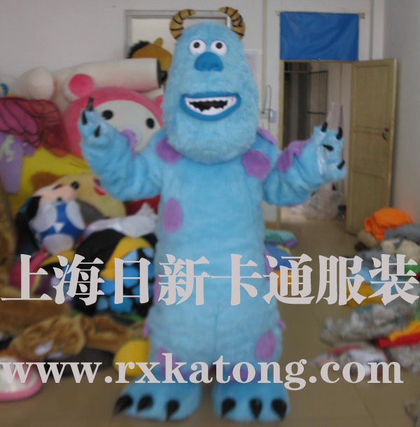 卡通动漫卡通毛绒公仔卡通玩偶怪兽电力公司毛怪